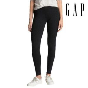 GAP Women's Black Leggings in Stretch Jersey